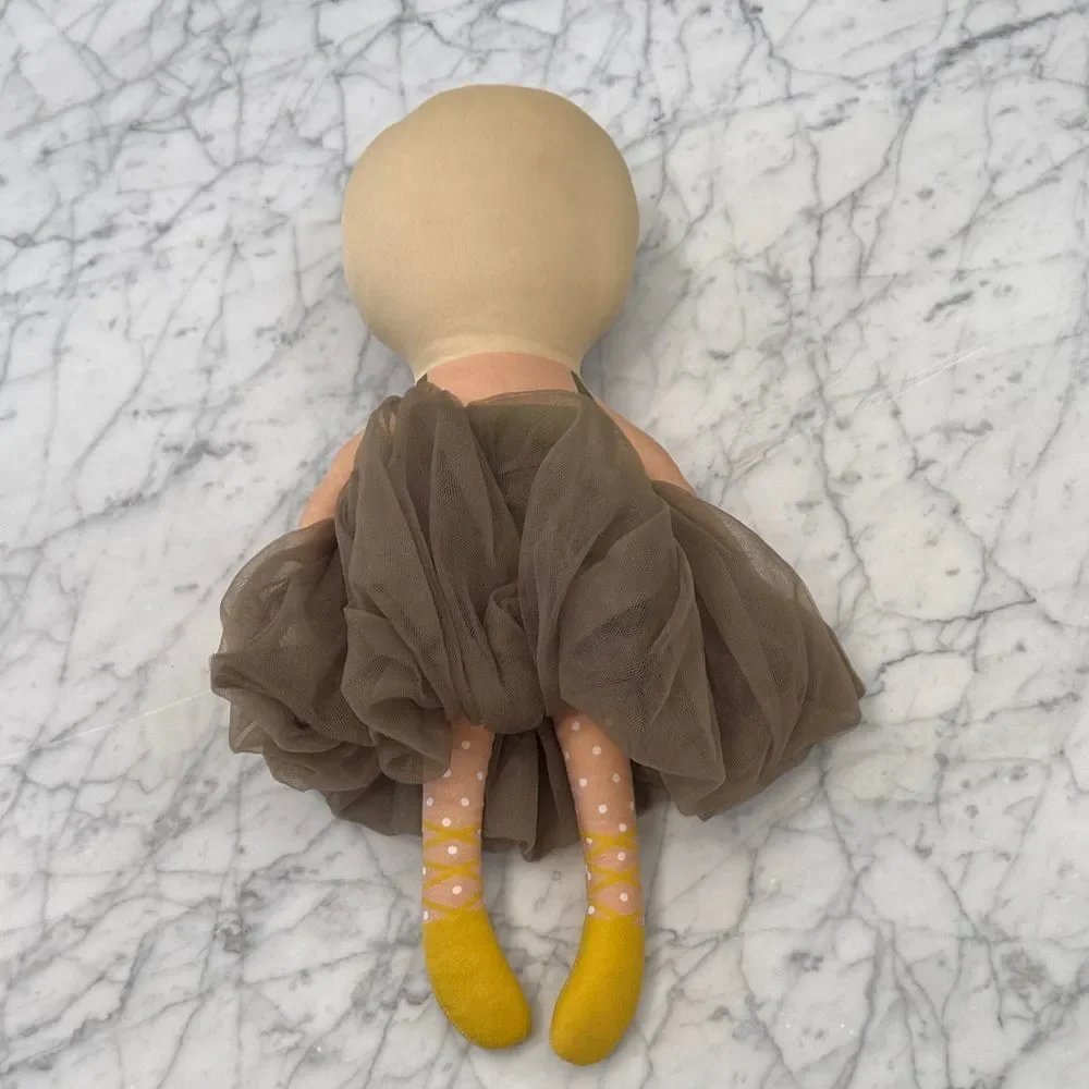 Candy Kirby Ballerina Doll with Green and Brown Dress